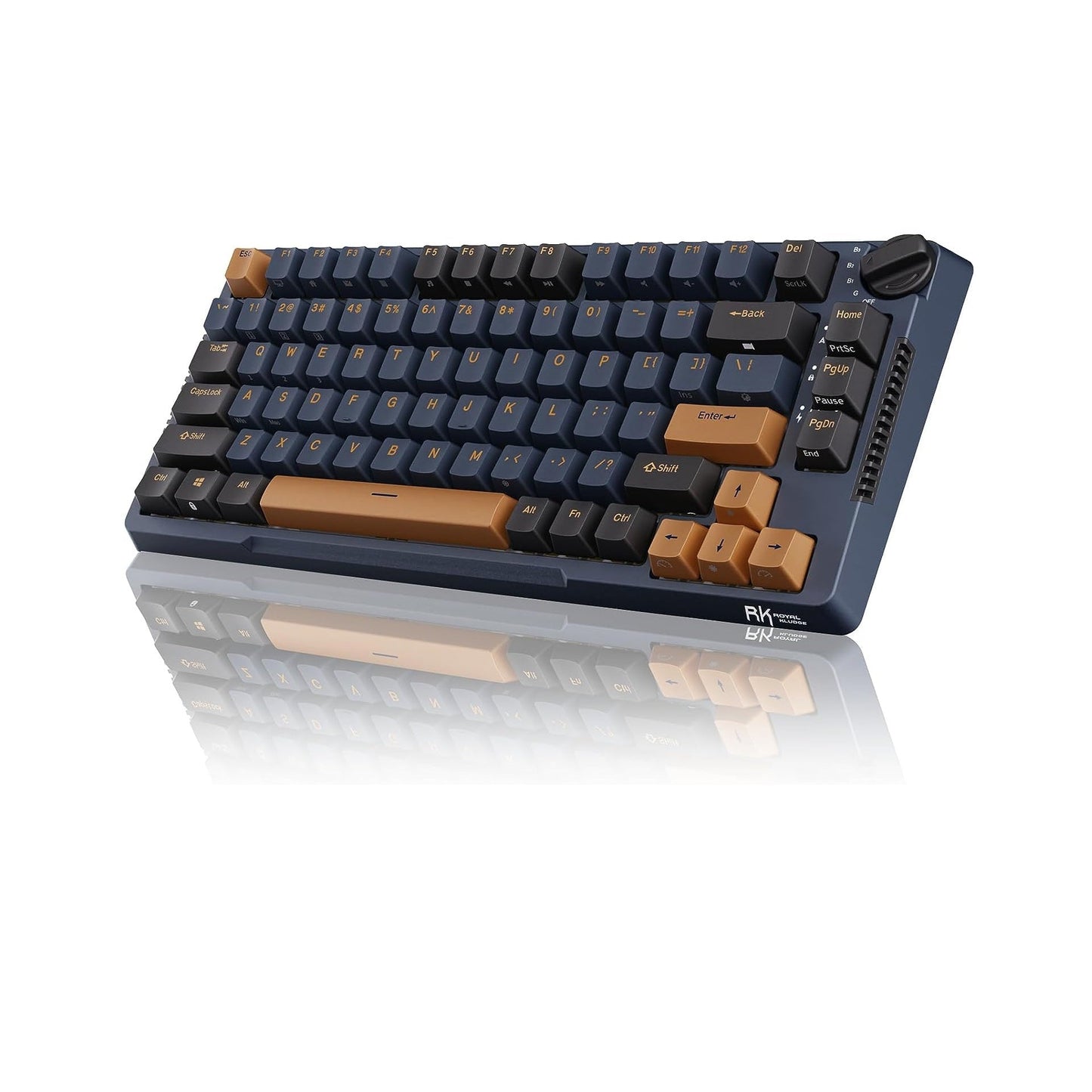 ROYAL KLUDGE RK H81 75% Wireless Mechanical Gaming Keyboard ( Star Night ) ( SkyCyan Switch )