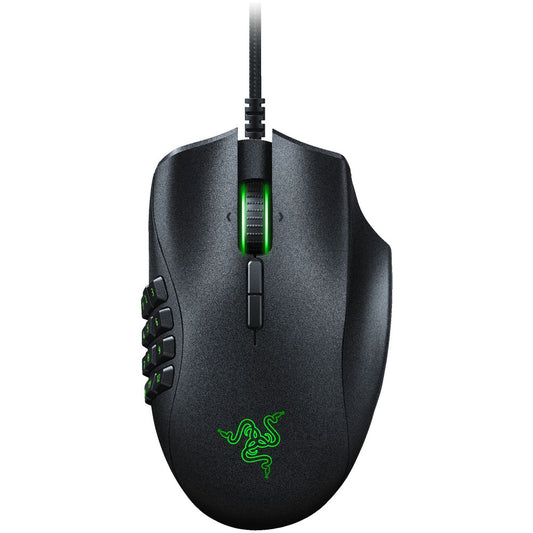 RAZER NAGA Trinity Wired Ergonomic Gaming Mouse ( RZ01-02410100-R3M1 ) ( 16000DPI / 19 Macro Button ) ( Black )