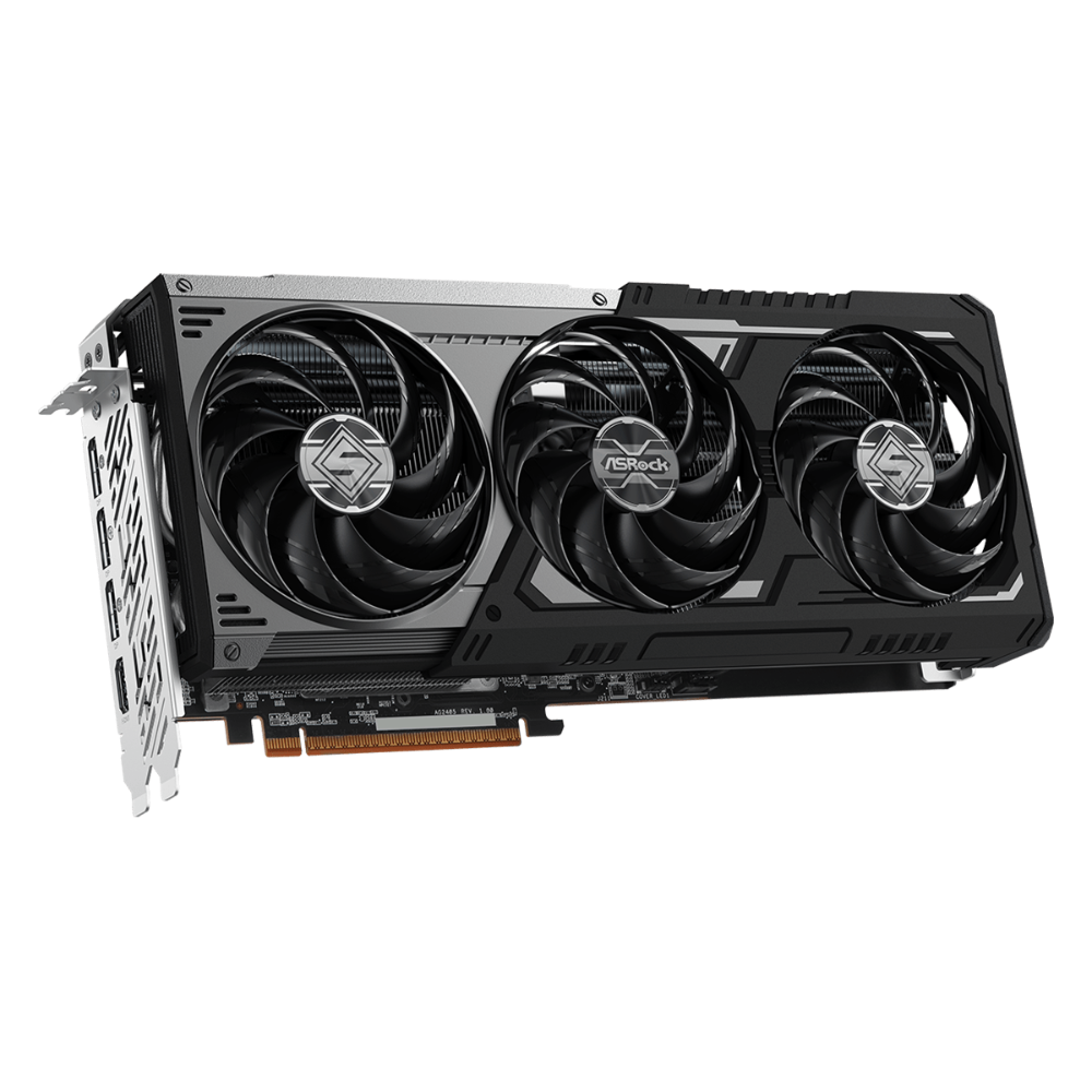 ASROCK Radeon RX 9070 XT Steel Legend Dark 16GB AMD Graphic Card