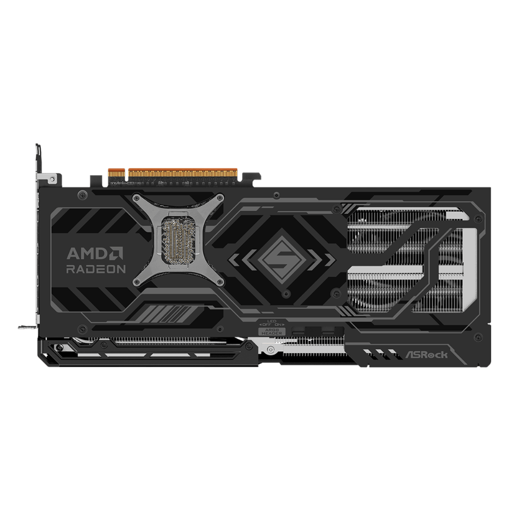 ASROCK Radeon RX 9070 XT Steel Legend Dark 16GB AMD Graphic Card