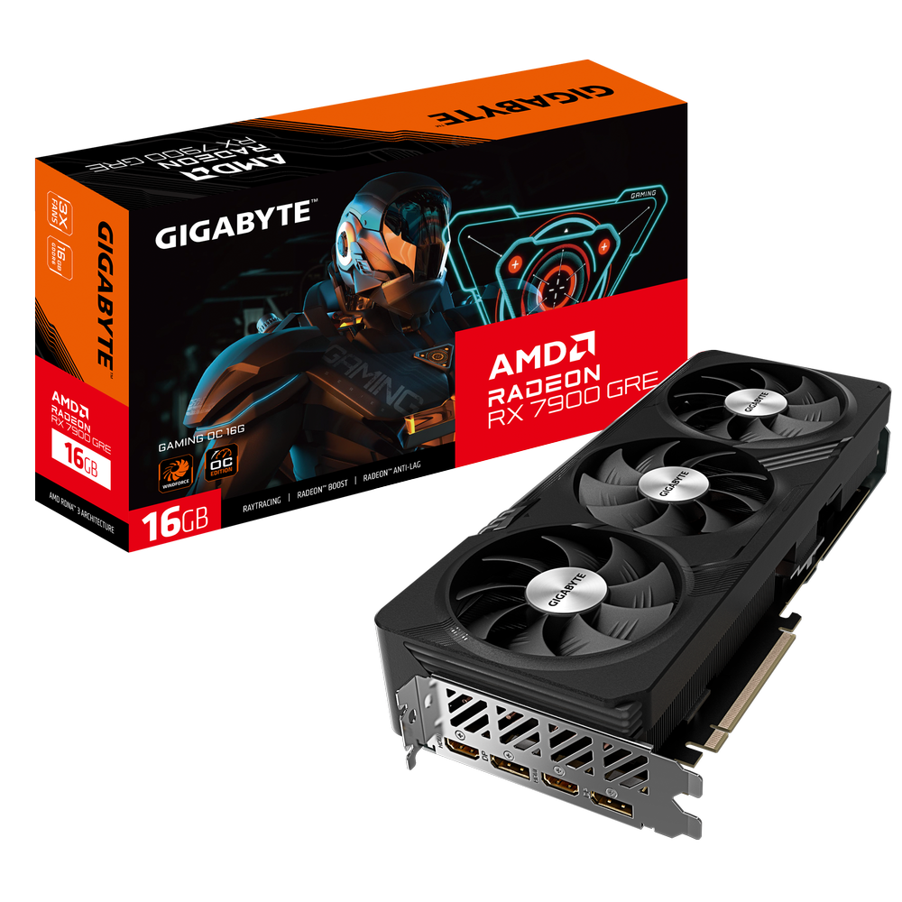 GIGABYTE Radeon RX 7900 GRE Gaming OC 16GB AMD Graphic Card