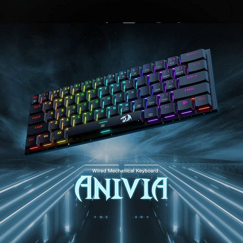 REDRAGON Anivia K614 60% RGB Mechanical Wired Gaming Keyboard ( Red Linear Switch )
