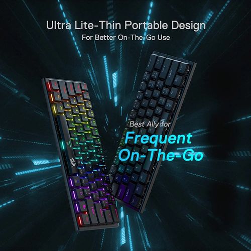 REDRAGON Anivia K614 60% RGB Mechanical Wired Gaming Keyboard ( Red Linear Switch )