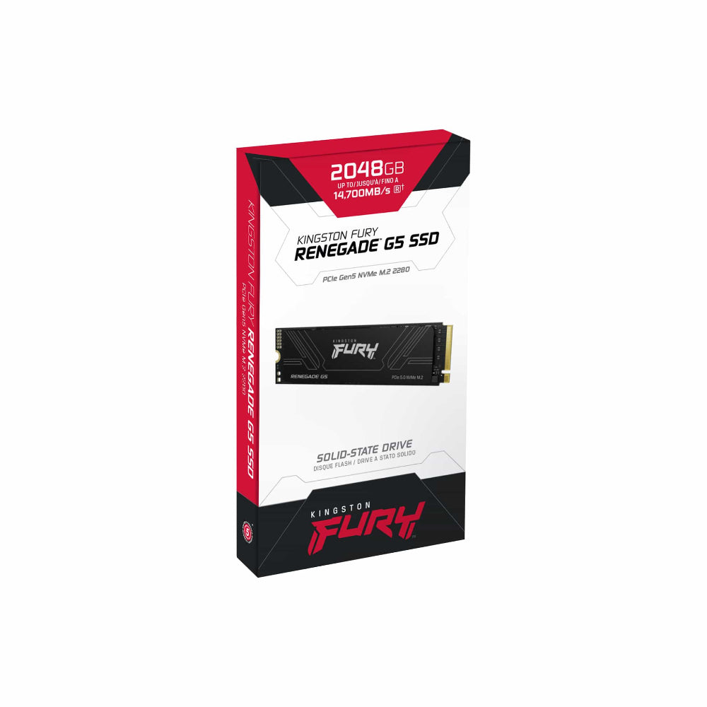 KINGSTON Fury Renegade G5 2TB M.2 NVME Gen5 Solid State Drive ( SSD )