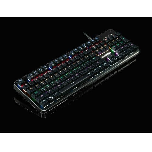 COSMIC BYTE CB-GK-12 Neon Full Size Mechanical Wired Gaming Keyboard ( Black ) ( Blue Switch )