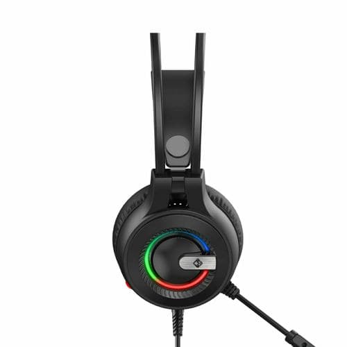 COSMIC BYTE Titania Wired Stereo Gaming Headphone With Gaming Mic ( Black ) ( PC/PS4/PS5/Mac/OS )