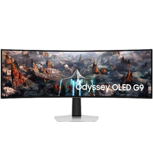 SAMSUNG ODYSSEY G9 LS49CG930SWXXL 49 Inch 2K 240Hz OLED 140% SRGB 0.03MS AMD Freesync Curved Gaming Monitor