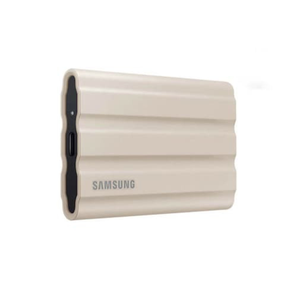 SAMSUNG T7 Shield Beige 1TB Portable External Solid State Drive ( SSD )