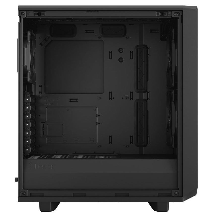 FRACTAL DESIGN Meshify 2 Compact Dark Tint ATX Mid Tower Cabinet (Black)