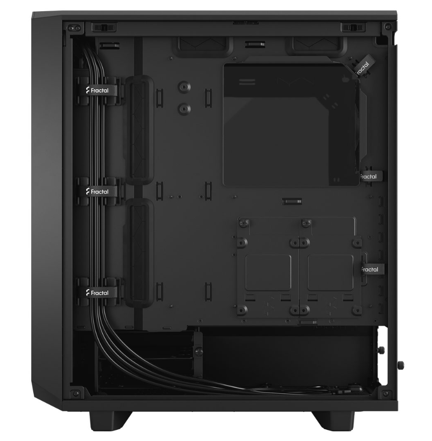 FRACTAL DESIGN Meshify 2 Compact Dark Tint ATX Mid Tower Cabinet (Black)