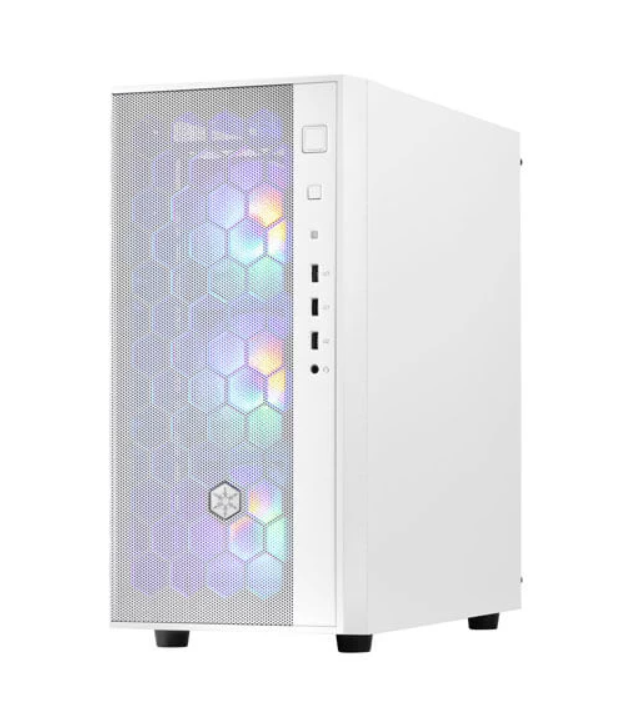 SILVERSTONE Fara R1 Pro ARGB ATX Mid Tower Cabinet (White)