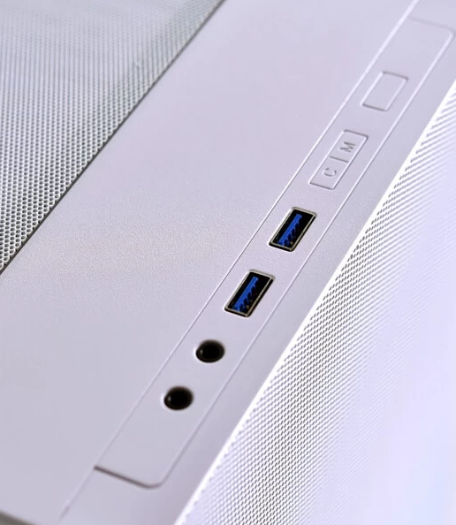 LIAN LI Lancool 205 Mesh ARGB ATX Mid Tower Cabinet (White)