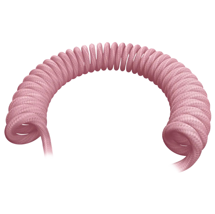 RAZER PBT Keycaps Plus Coiled Cable Upgrade Set Quartz Pink