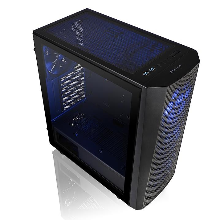 THERMALTAKE Versa RGB J24 ATX Mid Tower Cabinet (Black)