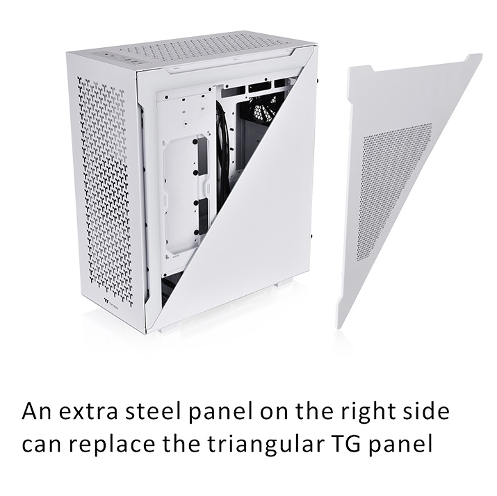 THERMALTAKE Divider 500 Air ATX Mid Tower Cabinet (Snow)