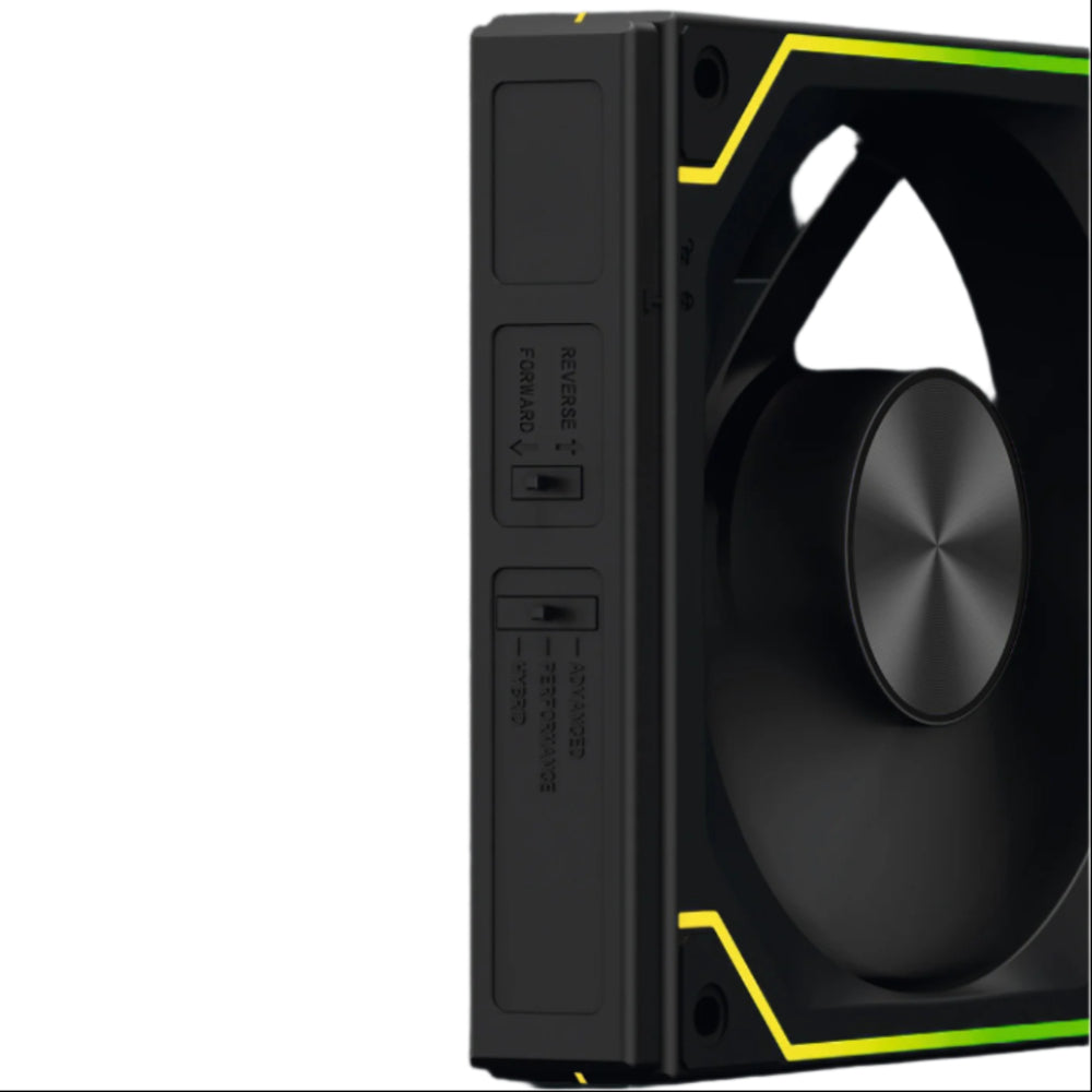 ANT ESPORTS ShiftFlow 120MM Wireless ARGB Cabinet Fan ( Black ) ( Triple Pack )