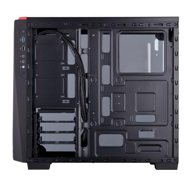 CORSAIR Spec 4 ATX Mid Tower Cabinet ( Black/Red )