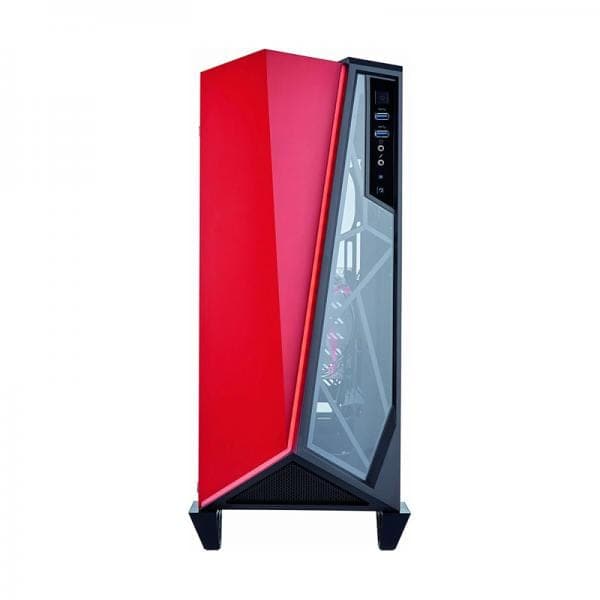 CORSAIR Carbide Series Spec-Omega ATX Mid Tower Cabinet (Black-Red)
