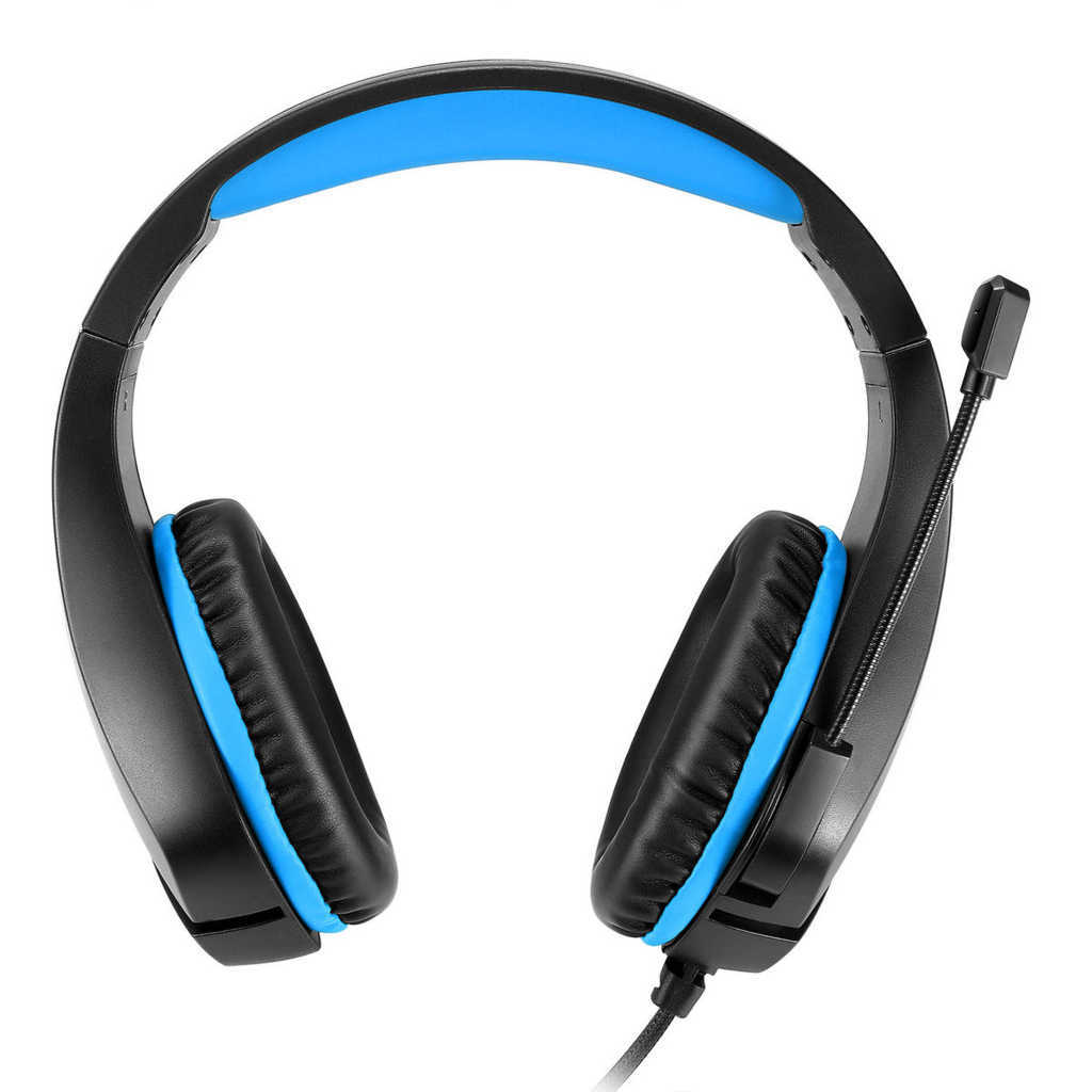 COSMIC BYTE Stardust Wired Stereo Gaming Headphone With Gaming Mic ( Blue ) ( PC/PS4/PS5/Mac/OS )