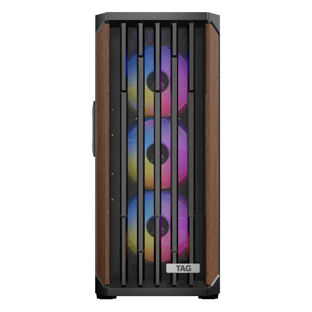 TAG Gamerz Stellar Alpha ARGB ATX Mid Tower Cabinet (Black)