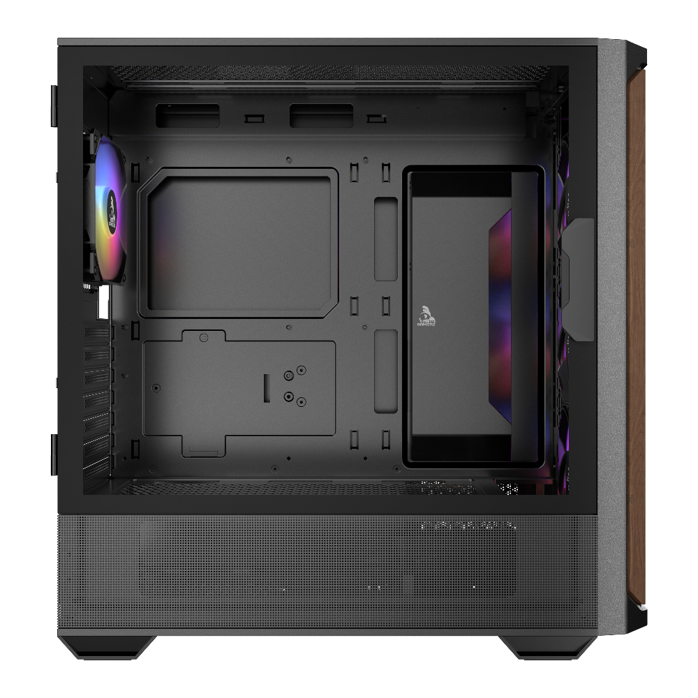 TAG Gamerz Stellar Alpha ARGB ATX Mid Tower Cabinet (Black)