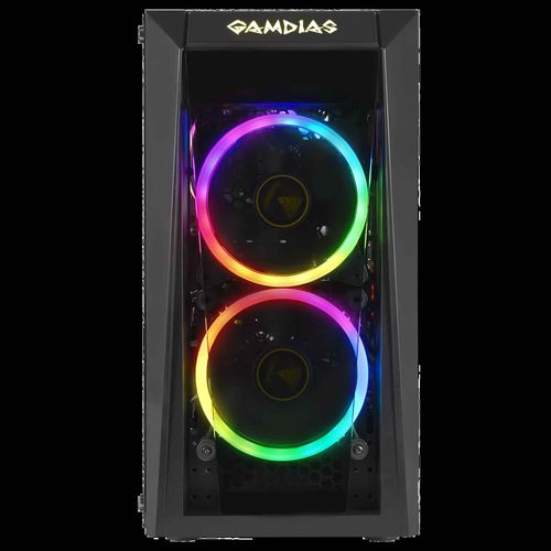 GAMDIAS Talos E1 MATX Mini Tower Cabinet (Black)