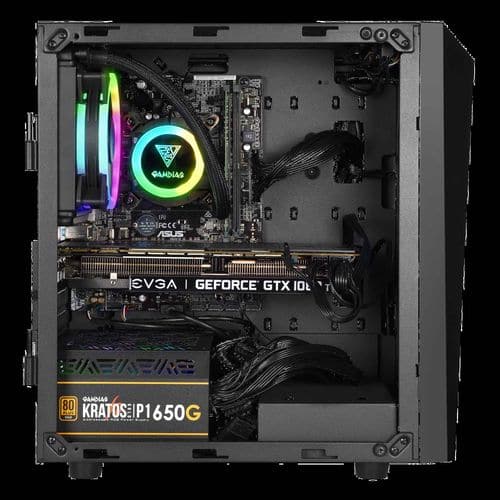 GAMDIAS Talos E1 MATX Mini Tower Cabinet (Black)