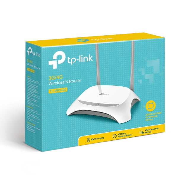 TPLink TL-MR3420 3G/4G Wireless N Router