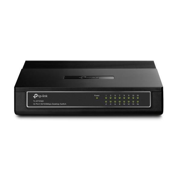 TPLink TL-SF1016D 16-Port 10/100Mbps Desktop Switch