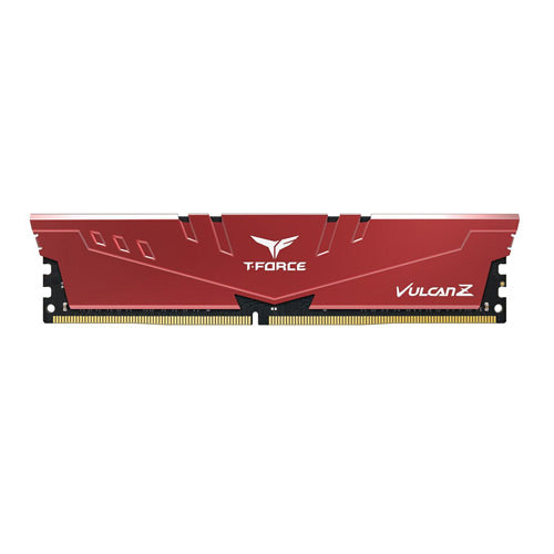 TEAMGROUP T-Force Vulcan Z Series 32GB ( 32GB x 1 ) 3200MHz DDR4 RAM ( Red ) ( CL16 )