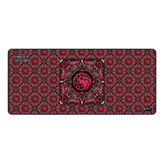 CYBEART House Targaryen XXL Gaming Mousepad ( Red )