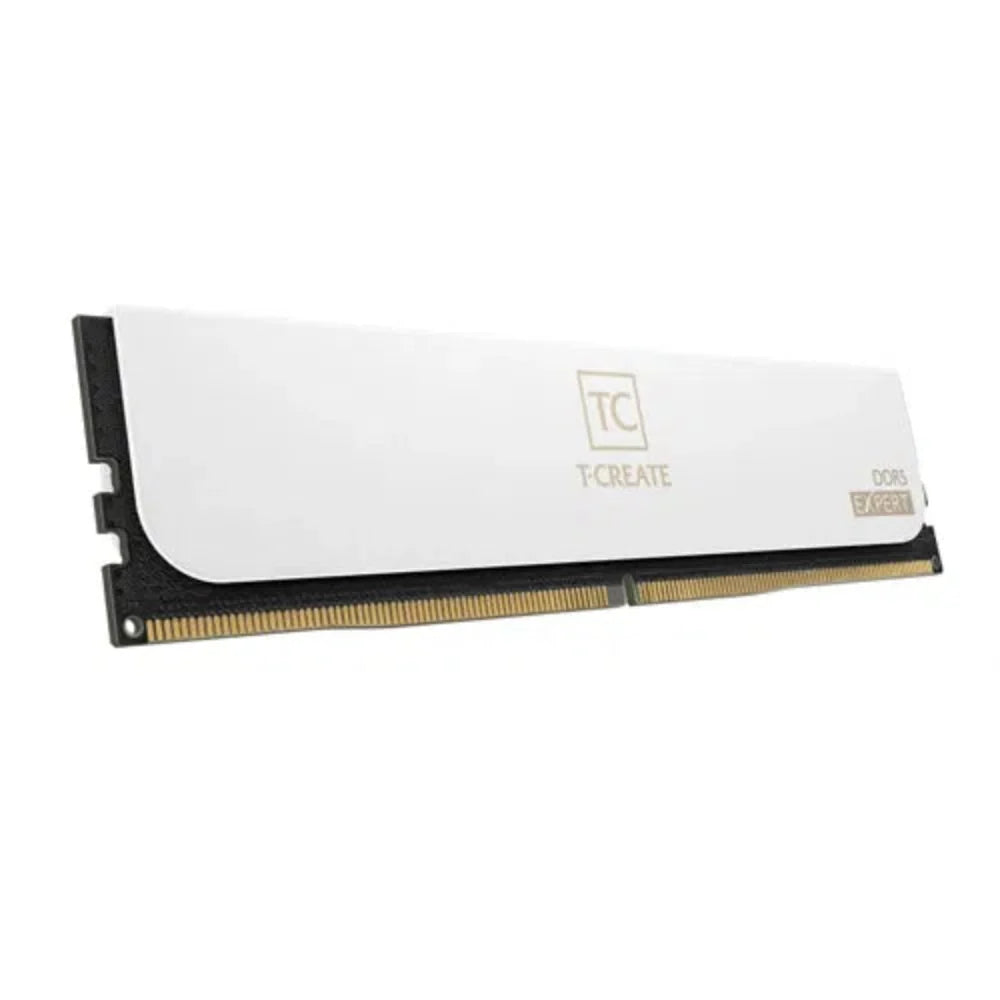 TEAMGROUP T-Create Expert 32GB (16GB x 2) 6000MHz DDR5 RAM (White) ( CL30 )