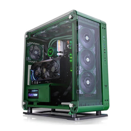 THERMALTAKE Core P6 ATX Mid Tower Cabinet ( Racing Green )