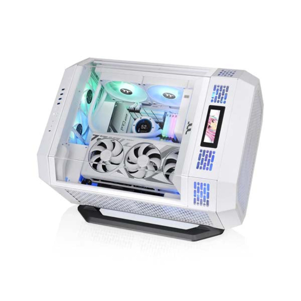 THERMALTAKE Tower 600 Series Horizontal Display Cabinet Support Stand ( Snow White )