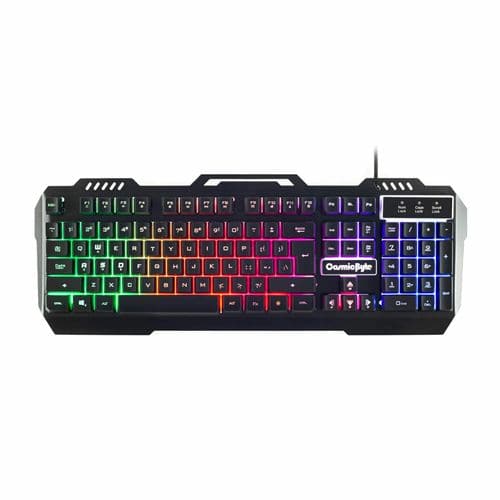 COSMIC BYTE CB-GK-05 Titan Full Size Membrane Wired Gaming Keyboard ( Black )