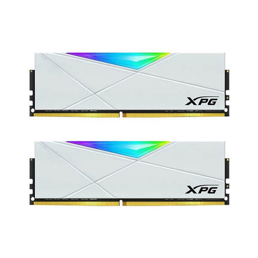 ADATA XPG Spectrix D50 RGB 16GB ( 8GB x 2 ) 3200MHz DDR4 RAM ( White )