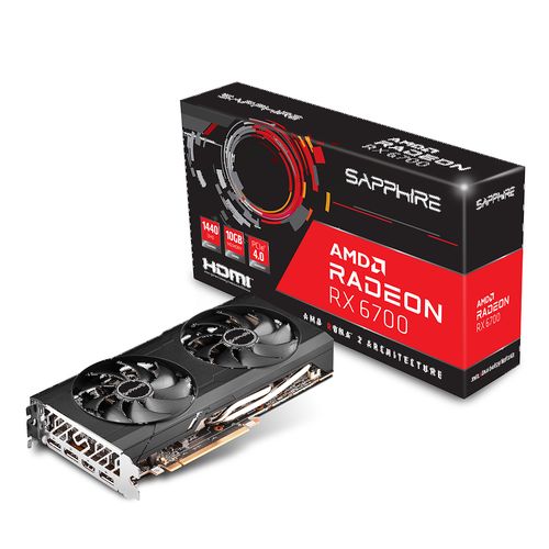 SAPPHIRE Radeon RX 6700 OC 10GB AMD Graphic Card