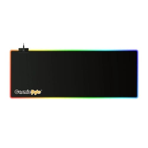 COSMIC BYTE Volcano 7 Colour RGB XXL Black Mousepad