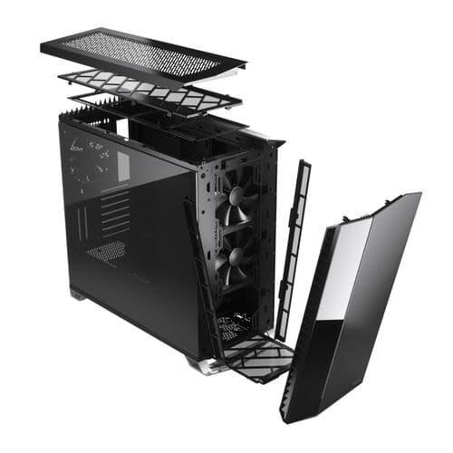 FRACTAL DESIGN Vector RS Dark ATX Mid Tower Cabinet (Black)