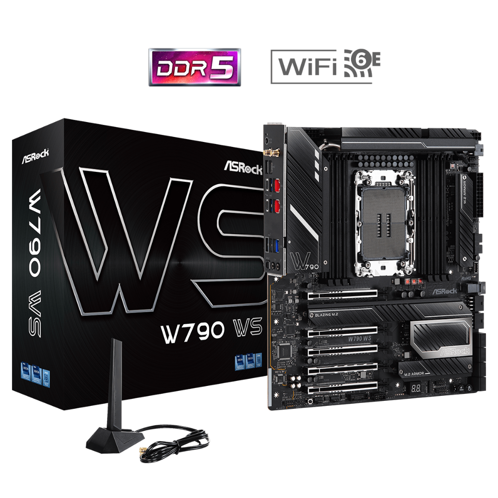 ASROCK W790 WS DDR5 Intel Motherboard