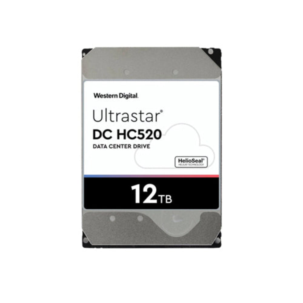 WESTERN DIGITAL Ultrastar DC HC520 12TB SATA3 EnterPirse Internal Hard Drive ( HDD )
