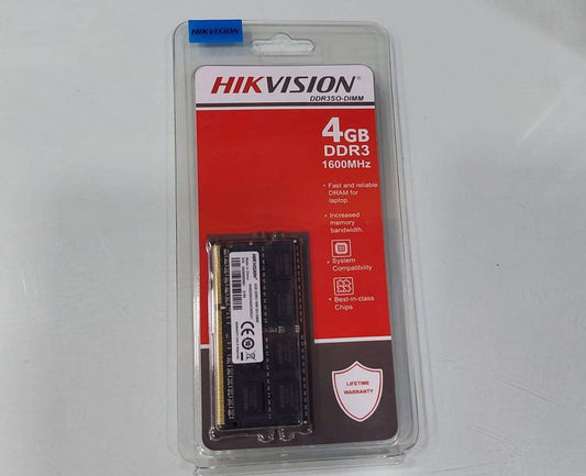 HIKVISION SODIMM 4GB ( 4x1 ) 1600MHz DDR3 Laptop Ram