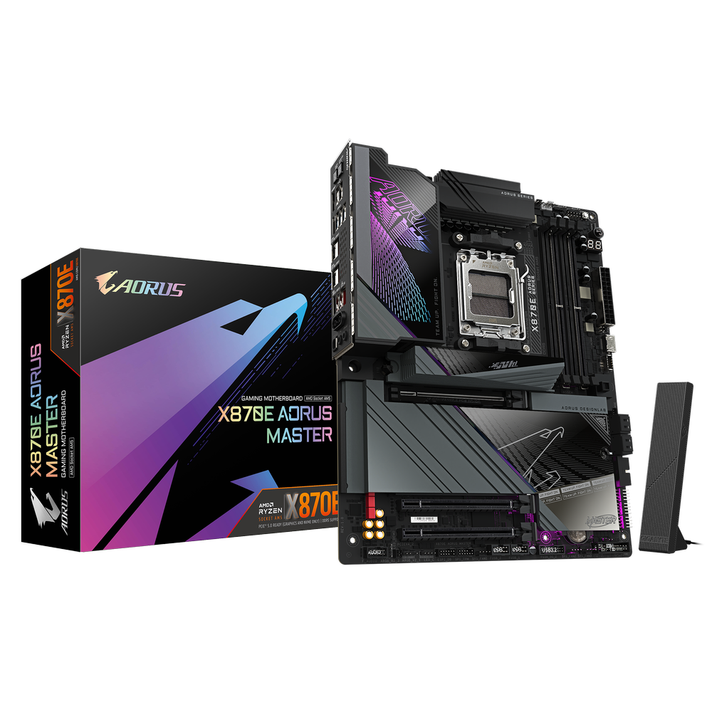 GIGABYTE X870E Aorus Master Wifi DDR5 AMD Motherboard