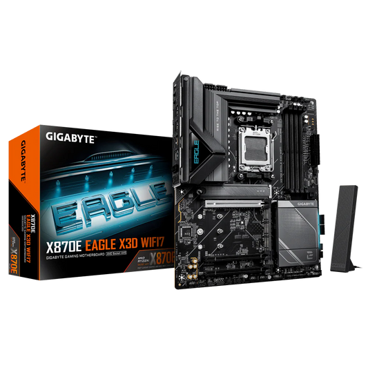 GIGABYTE X870E Eagle X3D Wifi7 DDR5 AMD Motherboard
