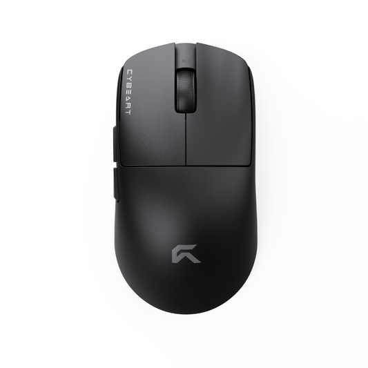 CYBEART Xeus 8K Wireless Tri Mode Ambidextrous Gaming Mouse ( Black ) ( 42000DPI / 5 Macro Buttons )