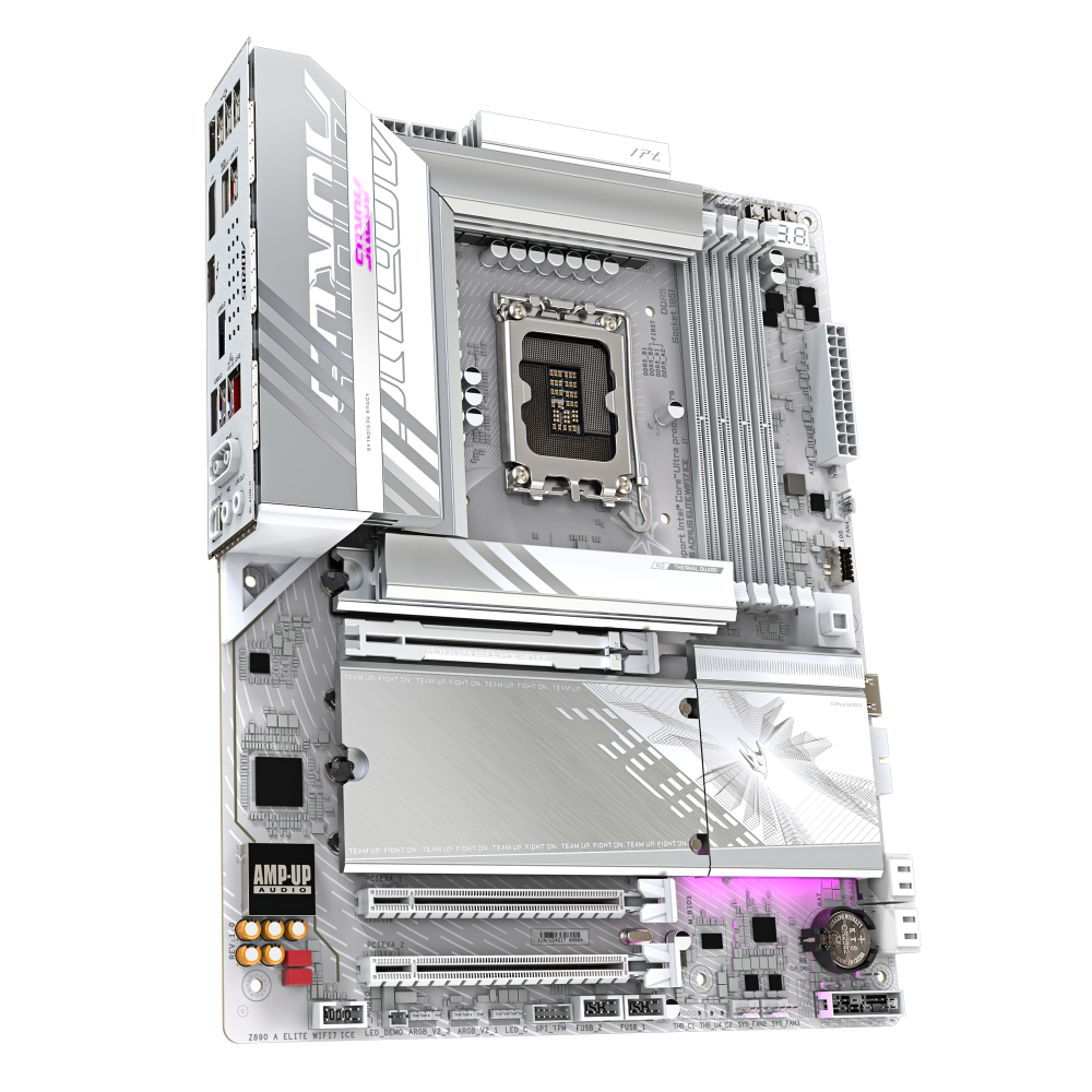 GIGABYTE Z890 Aorus Elite Ice Wifi7 DDR5 Intel Motherboard ( White )