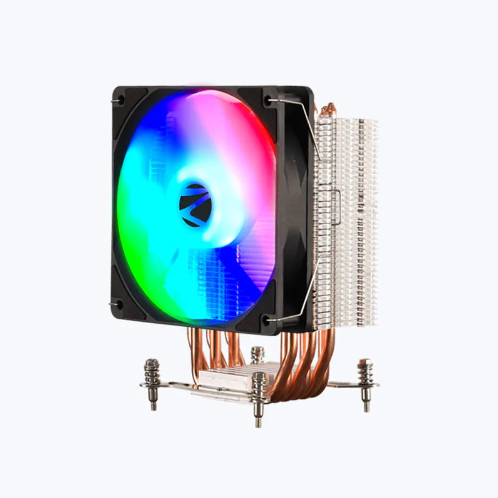 ZEBRONICS Zeb FC630A Single Tower ARGB CPU Air Cooler ( Black )