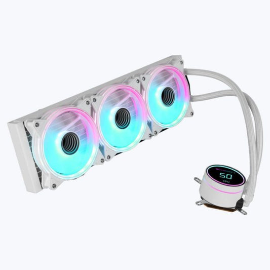ZEBRONICS ZEB AIO360TW ARGB 360mmCPU Liquid Cooler ( White )