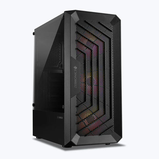 ZEBRONICS Orcus ARGB MATX Mid Tower Cabinet ( Black )