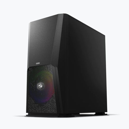 ZEBRONICS Zeb Odin ATX Mid Tower Gaming Cabinet (Black)